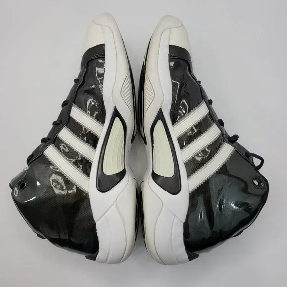 Adidas 2006 Men's Black White Athletic Shoes Art 534555 US Size 11 - Picture 6 of 8